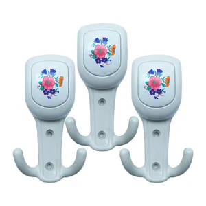 آویز لباس مدل flower مجموعه 3 عددی