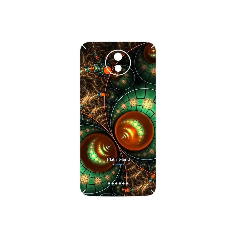 برچسب پوششی ماهوت مدل Mathematical Geometric Shape 3 مناسب برای گوشی موبایل موتورولا Moto C Plus