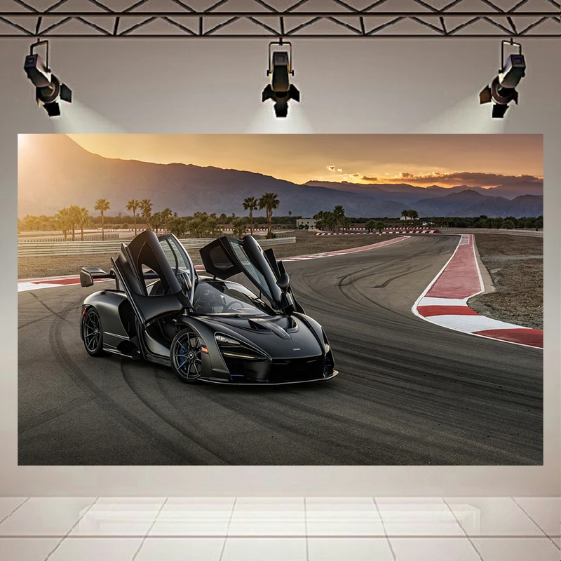 پوستر طرح ماشین مدل Mclaren Senna کد AR6130