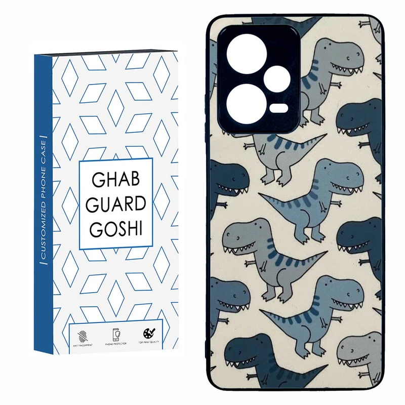کاور قاب گارد گوشی طرح دایناسور کد TPU-279 مناسب برای گوشی موبایل شیائومی  REDMI NOTE 12 PRO 5G
