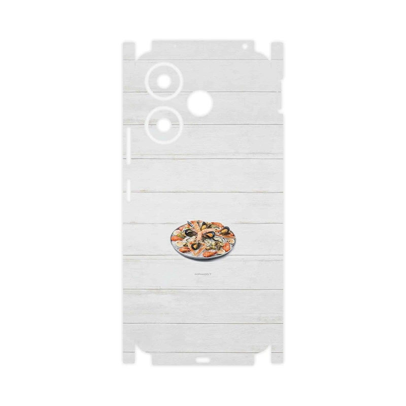 برچسب پوششی ماهوت مدل Seafood-FullSkin مناسب برای گوشی موبایل شیائومی Redmi 13