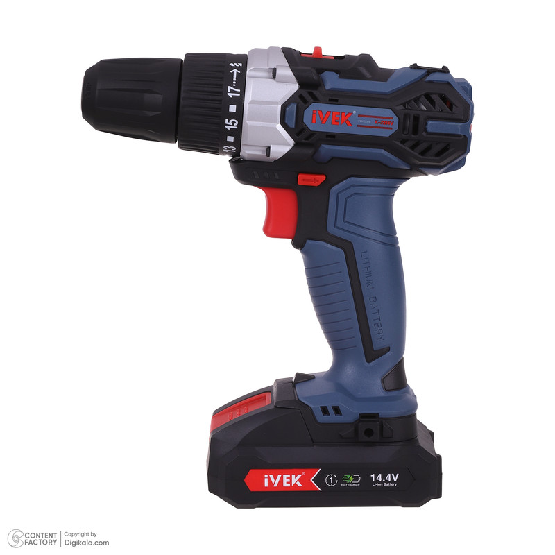 دریل پیچ‌گوشتی شارژی لیتیوم ایوک مدل K-7214v