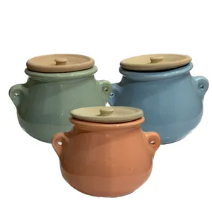 ظرف دیزی سفالی کد 3R بسته 3 عددی