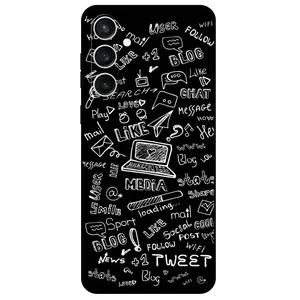 Megafone Social Media 1898 Cover For Samsung Galaxy S23 FE