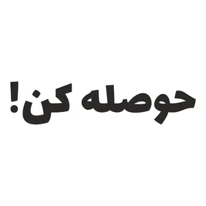 برچسب بدنه خودرو طرح حوصله کن کد MT-B420 