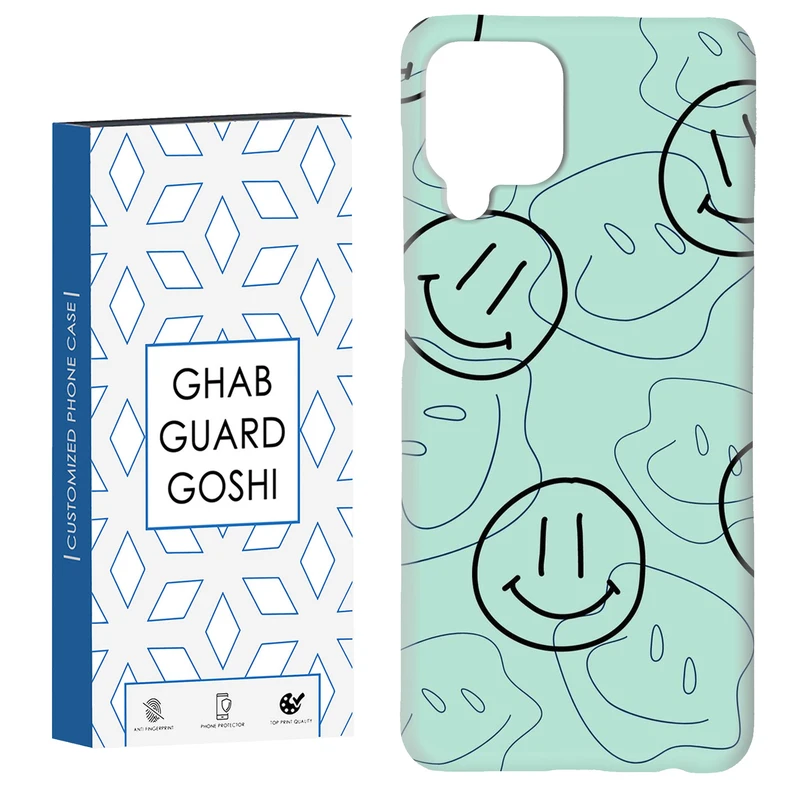 کاور قاب گارد گوشی طرح خوشحال کد Dimo-245 مناسب برای گوشی موبایل سامسونگ Galaxy A12 / Galaxy M12