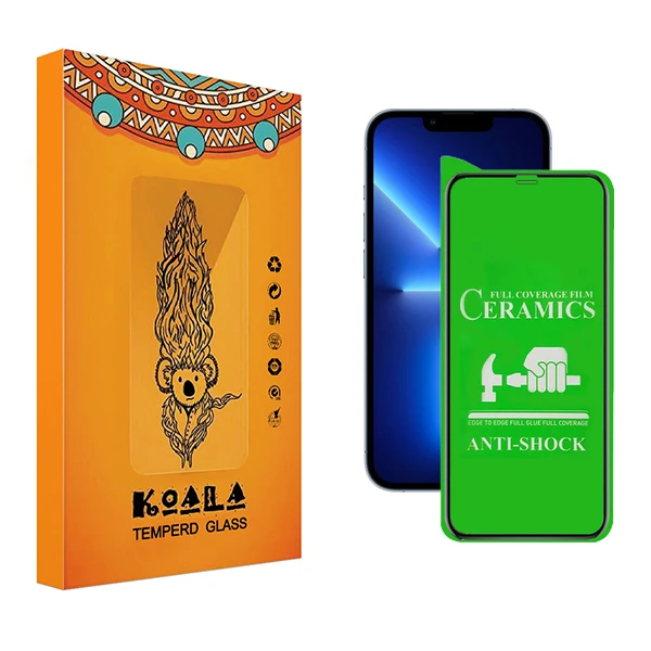 محافظ صفحه نمایش سرامیکی کوآلا مدل fade مناسب برای گوشی موبایل اپل iPhone 13