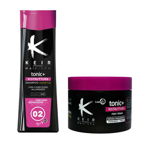 شامپو مو کِی مدل TONIC حجم 250 میلی لیتر به همراه ماسک مو کِی مدل TONIC حجم 250 میلی لیتر