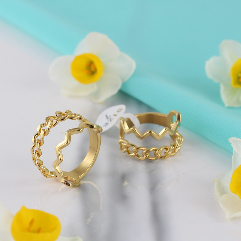 انگشتر زنانه مدل L83 انگشتر زنانه مدل L83