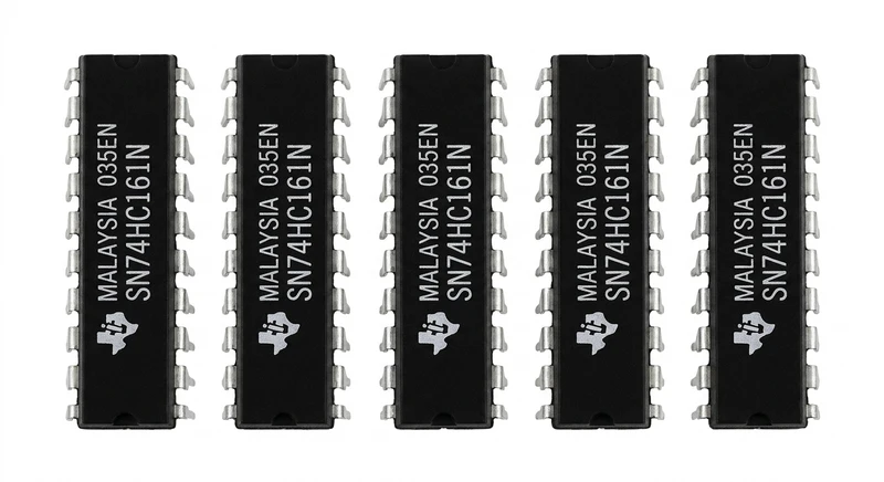 تراشه شمارنده مدل SN74HC161N بسته ۵ عددی