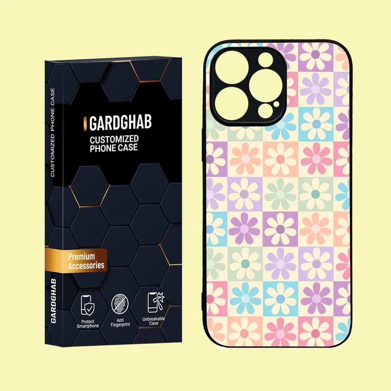 کاور گارد قاب مدل دور ژله ای دخترانه مناسب برای گوشی موبایل اپل iPhone 16 Pro Max