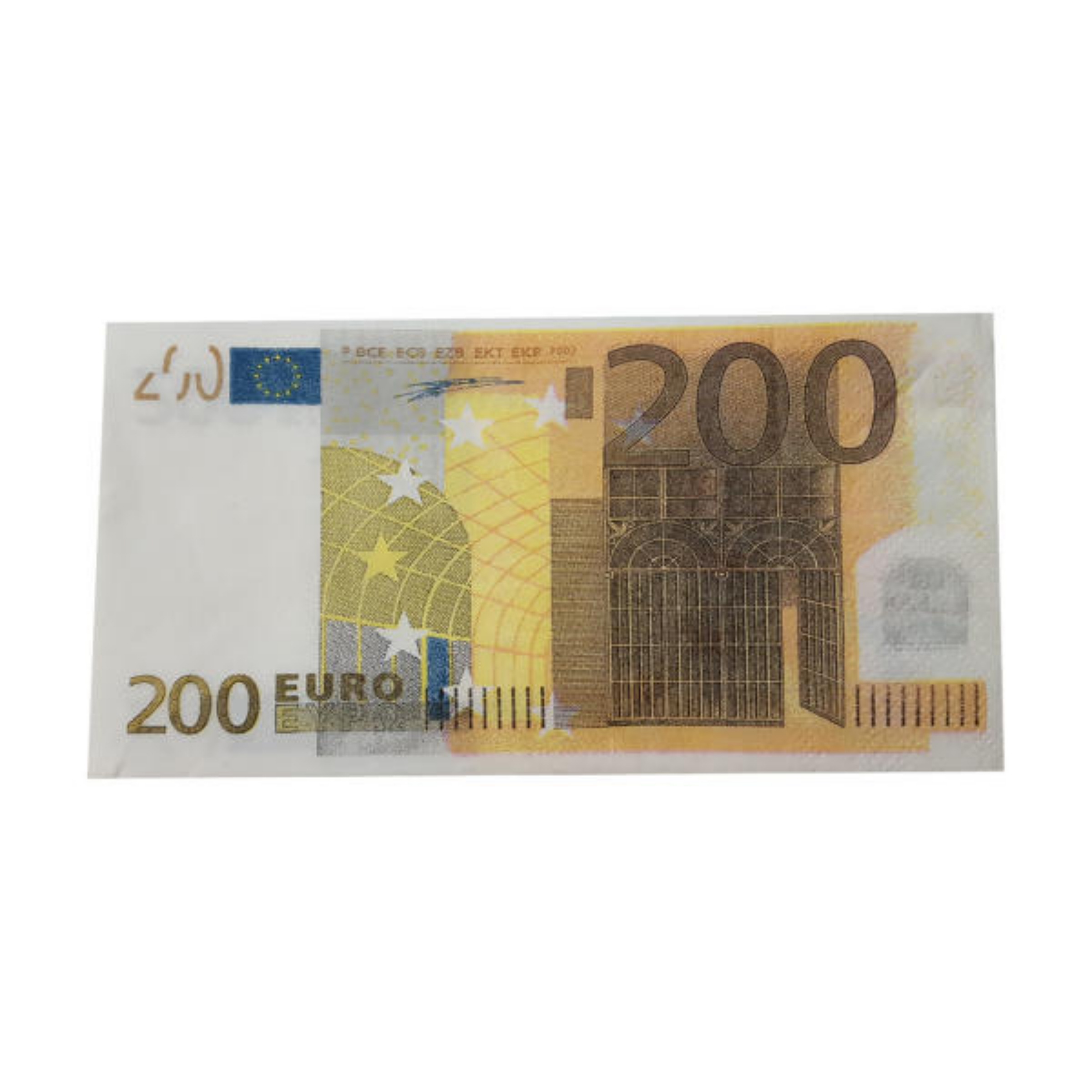 دستمال کاغذی 15 برگ طرح یورو