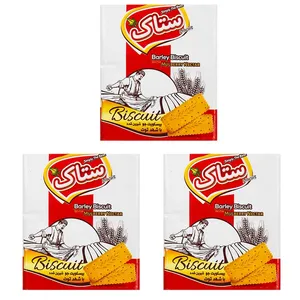 بیسکویت جو با شهد توت ستاک - 180 گرم بسته 3 عددی