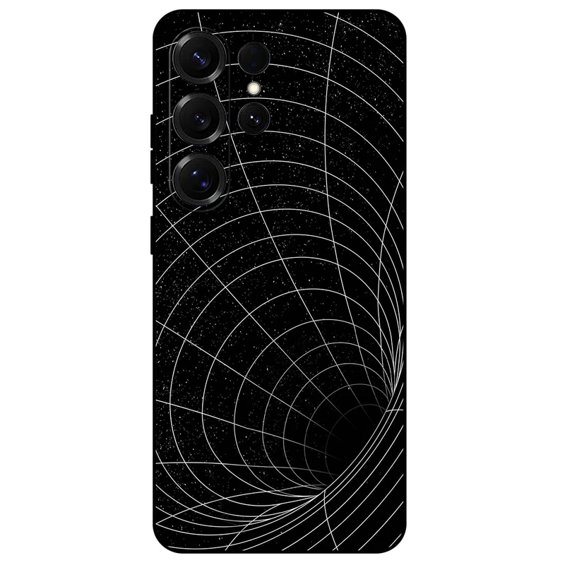 کاور مگافون طرح کرم چاله مدل 8108 مناسب برای گوشی موبایل سامسونگ Galaxy S25 Ultra