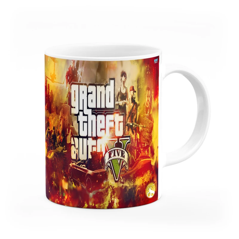 ماگ هومرو طرح جی تی ای GTA مدل MG7277