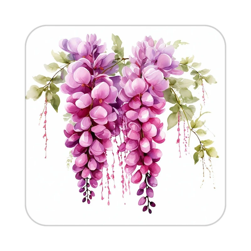 زیر لیوانی کاکتی طرح گل مدل mp18339