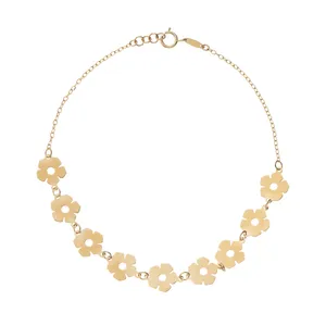 دستبند طلا 18 عیار زنانه مدل 4488K