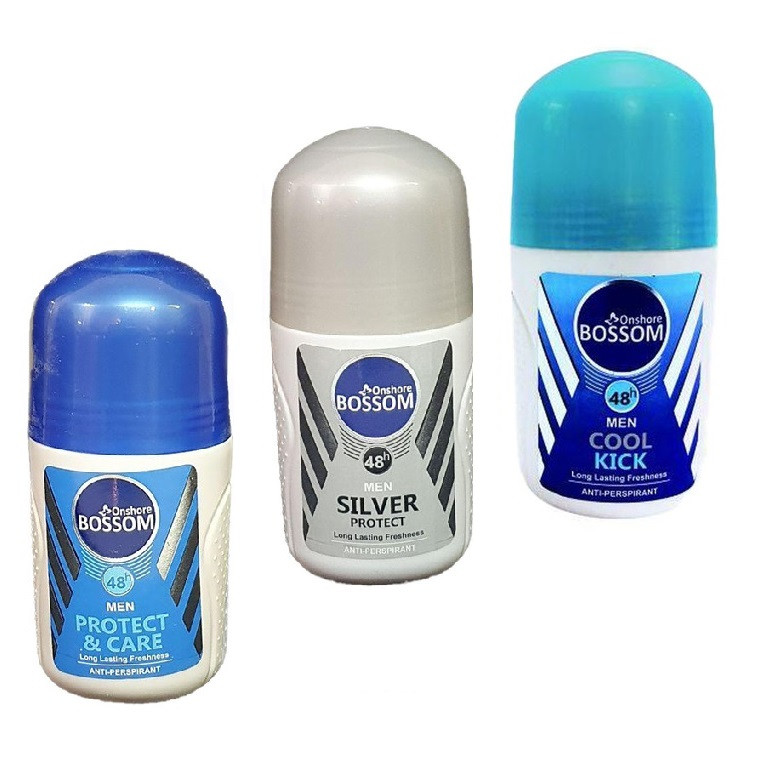 رول ضد تعریق انشور بوسوم مدل Silver - Protect - cool حجم 75 میلی لیتر مجموعه 3 عددی