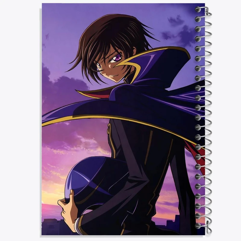 دفتر مشق 100 برگ خندالو طرح لولوش وی بریتانیا انیمه کد گیاس Code Geass کد 13068