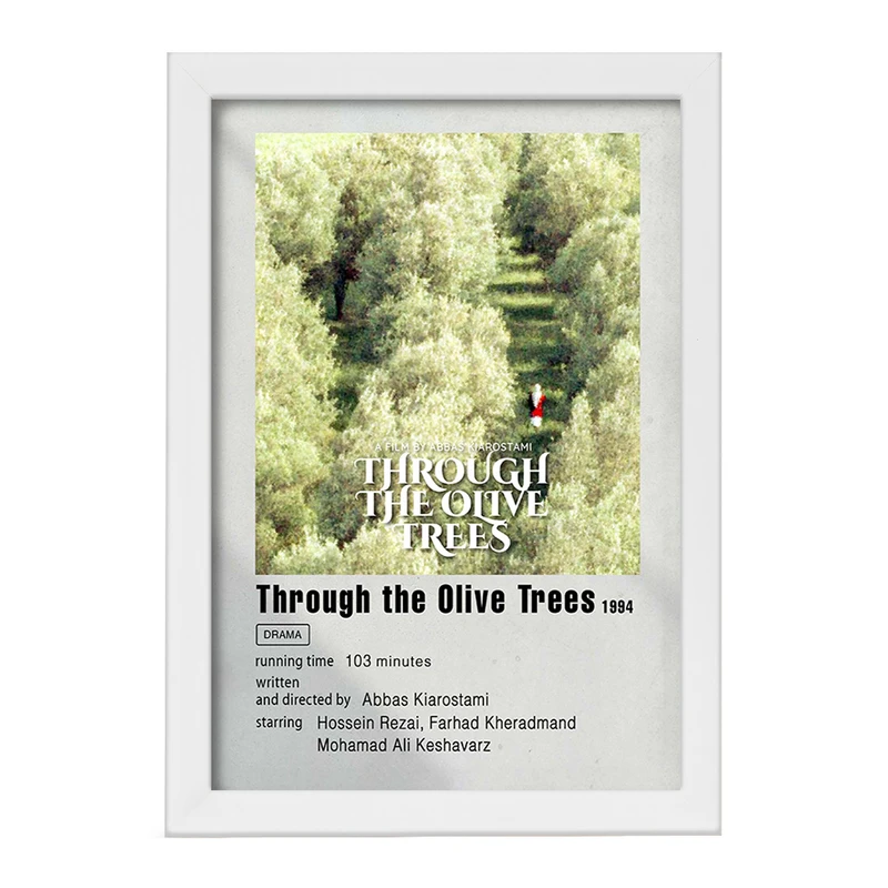 تابلو خندالو مدل زیر درختان زیتون (Through the Olive Trees) کد F11922