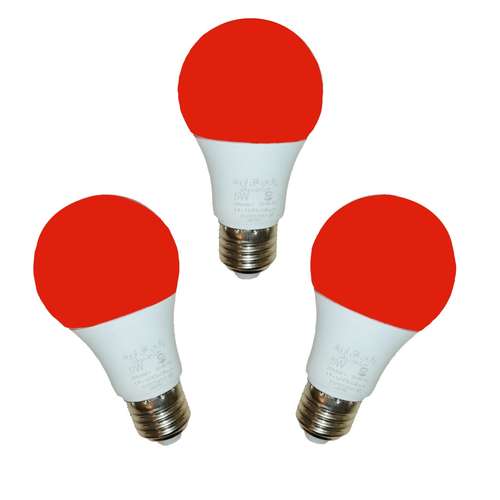 لامپ 5 وات پارس افق اروند مدل رنگی پایه E27 بسته سه عددی