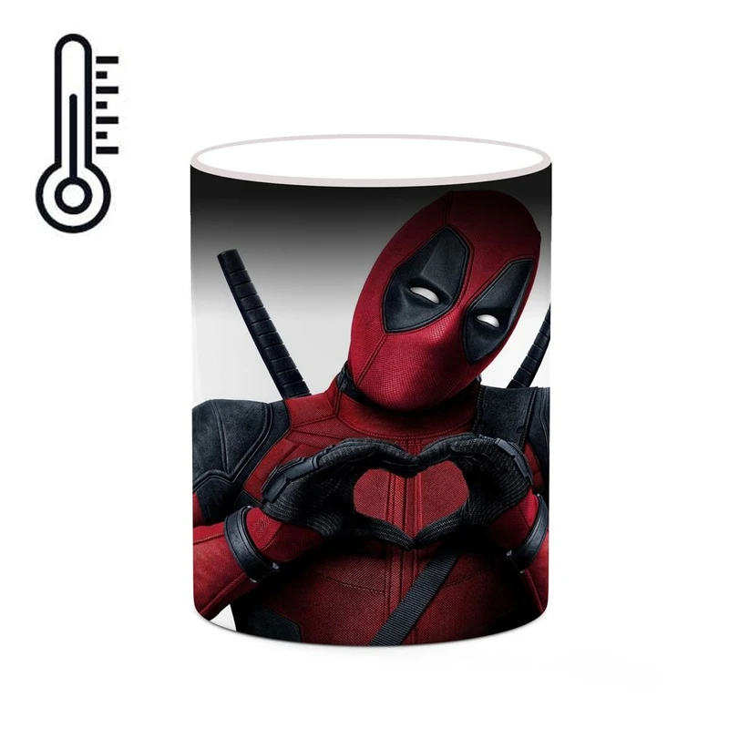 ماگ حرارتی کاکتی مدل ددپول Deadpool کد mgh38402