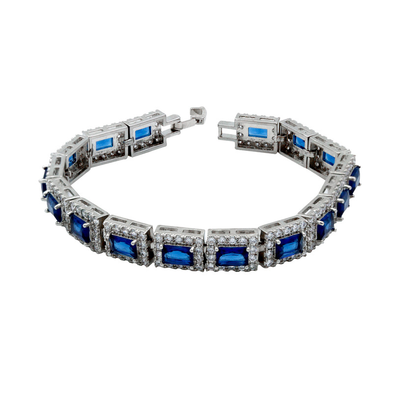 دستبند زنانه مدل جواهری باگت کد TBR-84