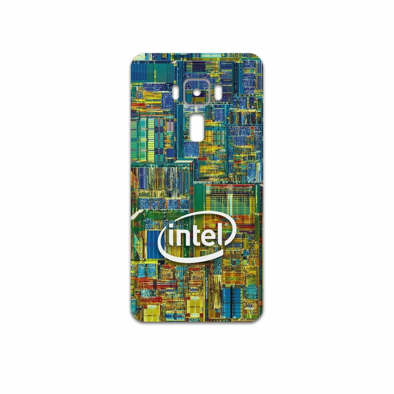 برچسب پوششی ماهوت مدل Intel Brand مناسب برای گوشی موبایل ایسوس Zenfone 3 Laser ZC551KL
