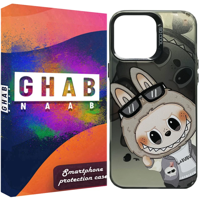 کاور قاب ناب مدل Socool طرح Labubu 01 مناسب برای گوشی موبایل اپل IPhone 13 Pro Max