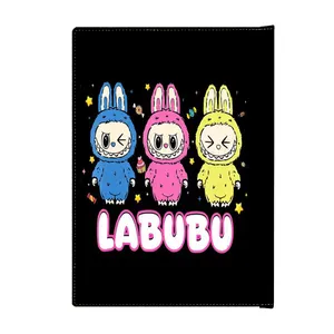 کلاسور پاد آفرین مدل فانتزی کارتونی طرح لبوبو کیوت و بامزه ترند کد p52