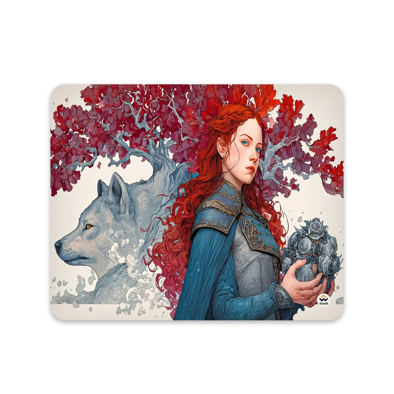 ماوس پد شادیت مدل بازی تاج و تخت کد244 سایز 24*19 سانتی متر