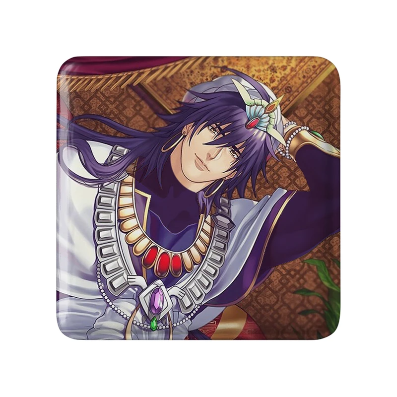 پیکسل خندالو طرح سندباد انیمه ماگی هزارتوی سحر و جادو مدل مربعی کد 36064