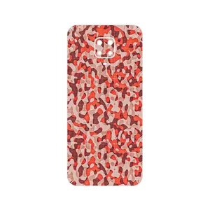 MAHOOT Red Infantry Army Cover Sticker for Xiaomi Redmi Note 9 Pro