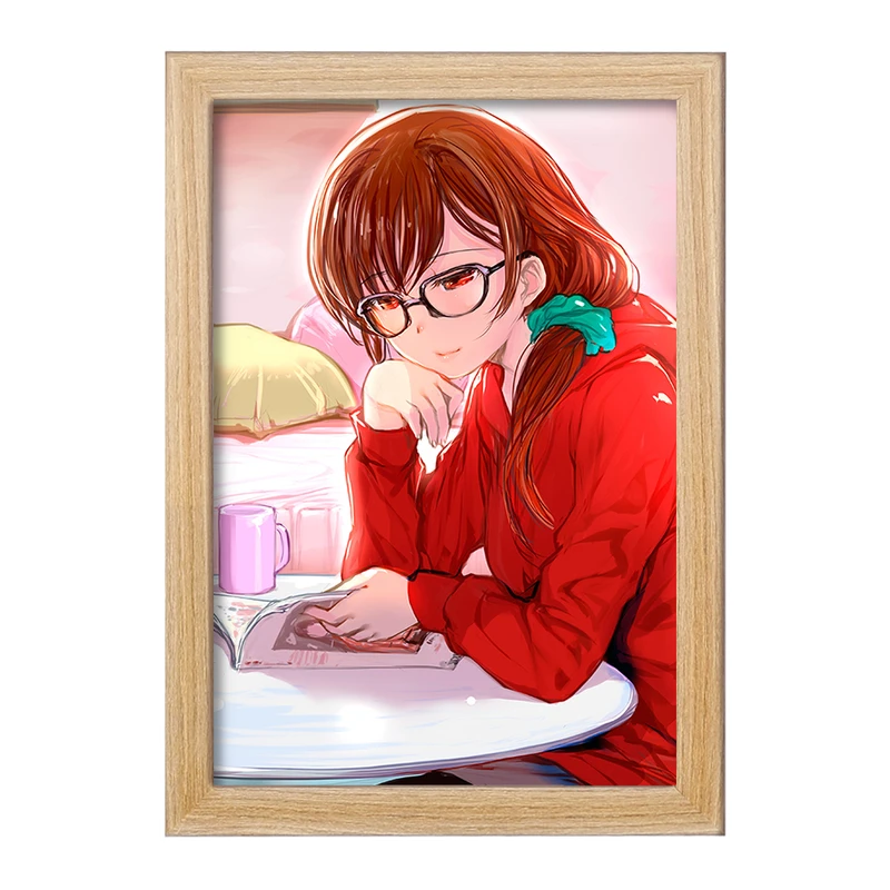 تابلو خندالو مدل چیزورو انیمه کانوجو اوکاری کد 34860