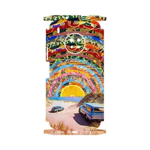 MAHOOT Collage of Orange Sky-FullSkin Cover Sticker for Huawei Y9a