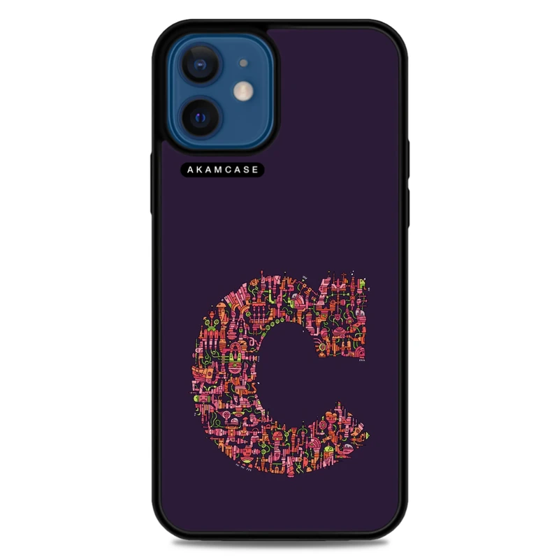 کاور آکام مدل AMC-WA12M-ALPHADOODLEBET-3 مناسب برای گوشی موبایل اپل iPhone 12 Mini