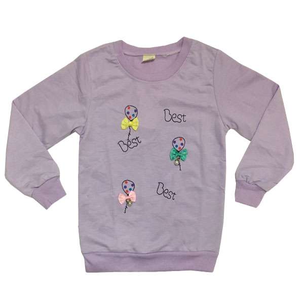 سویشرت دخترانه مدل  پاپیون کد 197