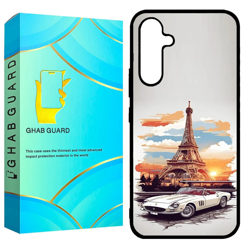 کاور قاب گارد طرح ایفل مدل GCHPA54 مناسب برای گوشی موبایل سامسونگ  Galaxy A54 5G