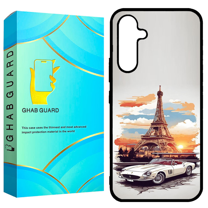 کاور قاب گارد طرح ایفل مدل GCHPA54 مناسب برای گوشی موبایل سامسونگ  Galaxy A54 5G