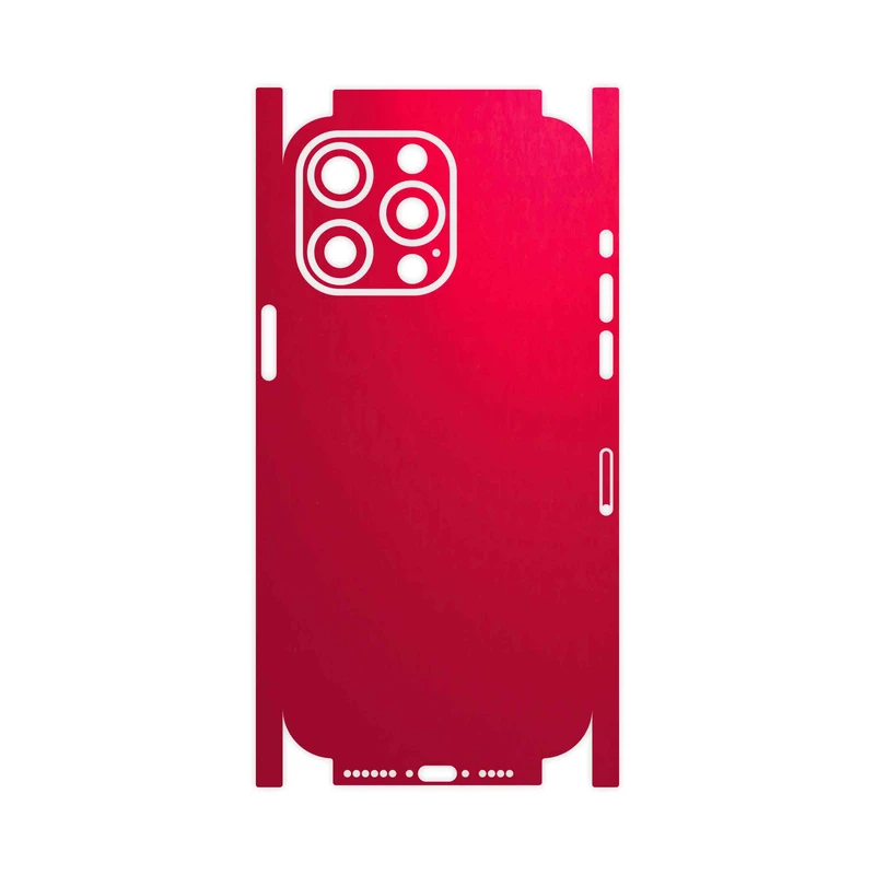 برچسب پوششی ماهوت مدل Matte-Warm-Red-FullSkin مناسب برای گوشی موبایل اپل iPhone 15 Pro Max