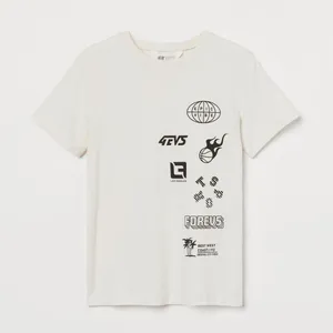 تی شرت آستین کوتاه پسرانه اچ اند ام مدل 0972789013