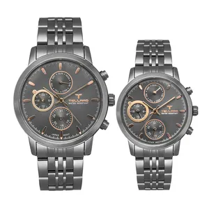 ست ساعت مچی عقربه ای زنانه و مردانه تلارو مدل T3072SET0004