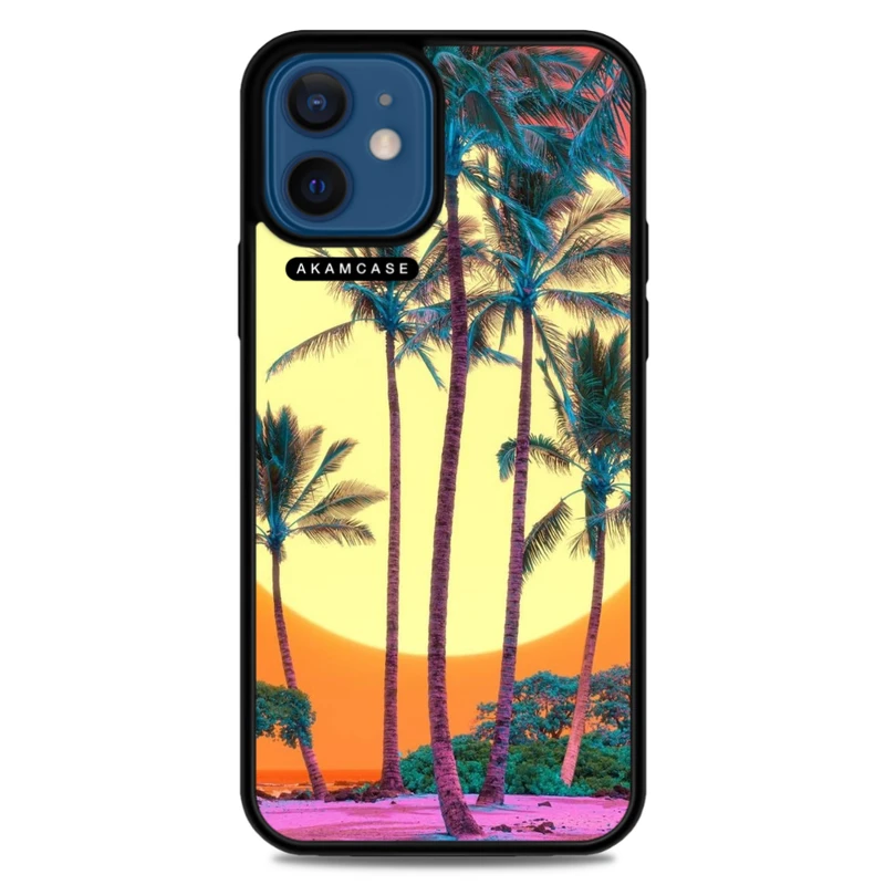 کاور آکام مدل AMC-WA12M-LEAVES-24 مناسب برای گوشی موبایل اپل iPhone 12 Mini