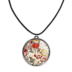 گردنبند خندالو مدل گل گلی کد 2903429035