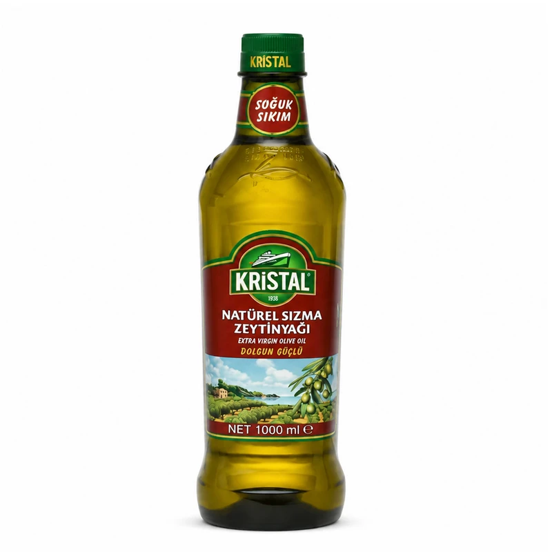روغن زیتون فرابکر با بو کریستال مدل Dolgun Güçlü حجم 1000 میلی لیتر