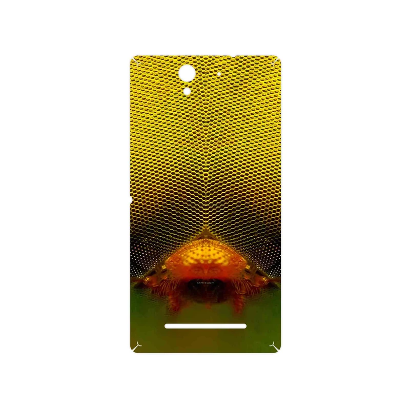 برچسب پوششی ماهوت مدل Bee eyes مناسب برای گوشی موبایل سونی Xperia C3 Dual