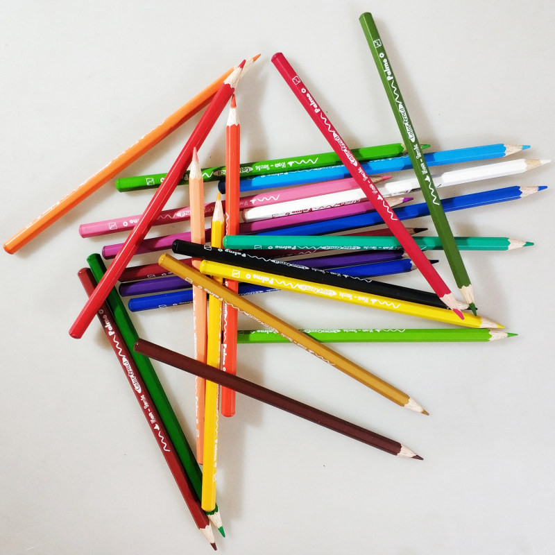 مداد رنگی 24 رنگ پالمو مدل 1205