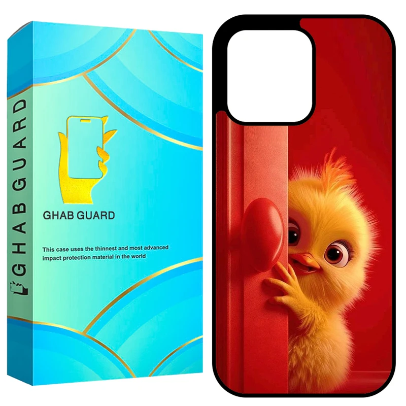 کاور قاب گارد طرح جوجه مدل GCHP16P مناسب برای گوشی موبایل اپل iPhone 16 Pro