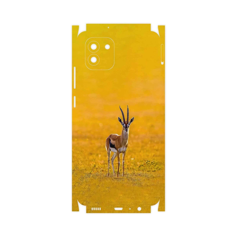 برچسب پوششی ماهوت مدل Gazelle-FullSkin مناسب برای گوشی موبایل سامسونگ Galaxy A03