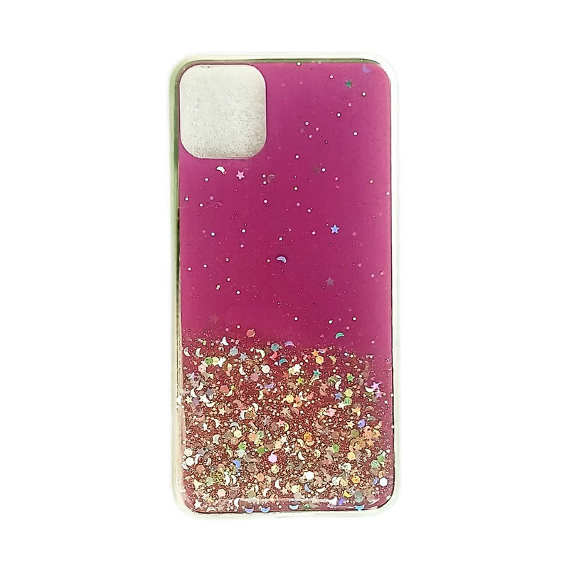 کاور مدل 78125221 طرح ماه و ستاره اکلیلی مناسب برای گوشی موبایل اپل iphone 11 pro max